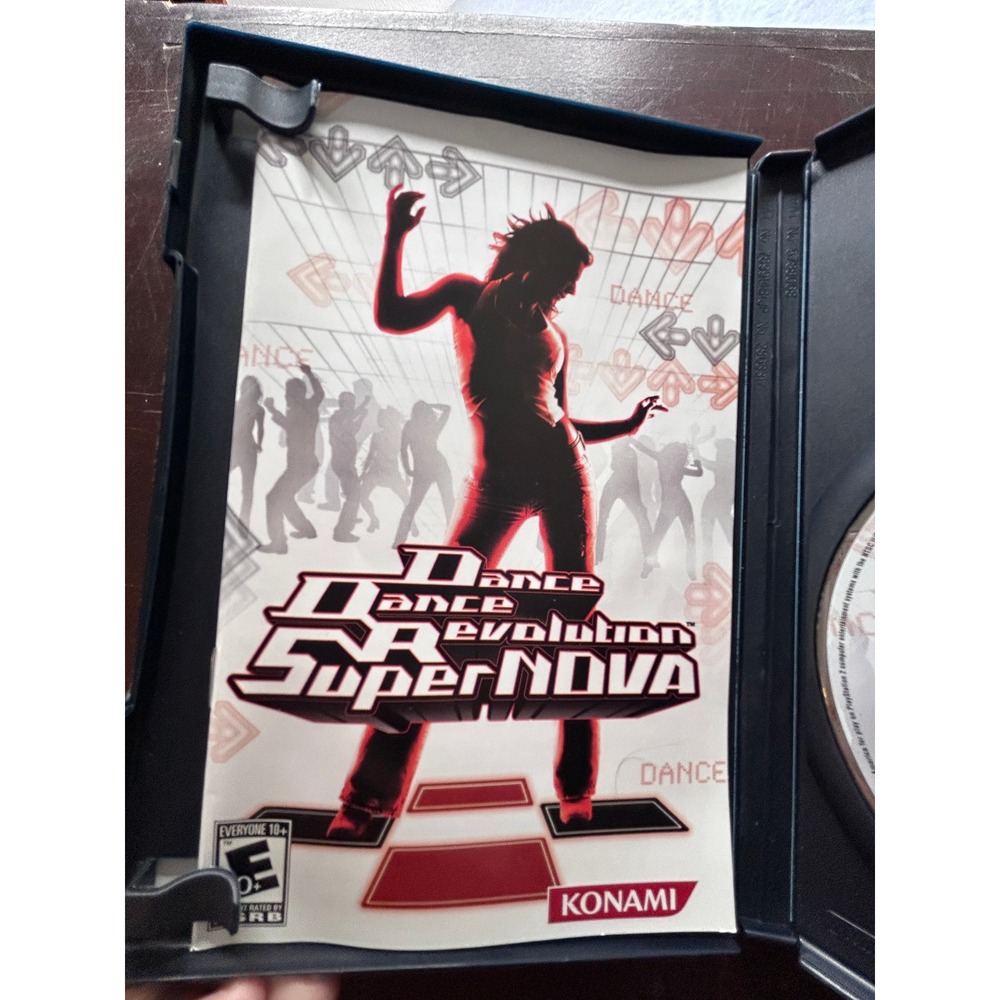 Dance Dance Revolution SuperNOVA PS2 Konami PlayStation 2 Game-manual-Tested - Picture 4 of 6